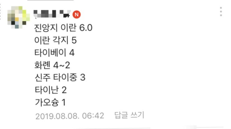 대만 지진
