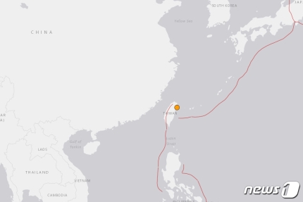대만 화롄서 규모 5.9 지진…수도 타이베이까지 '흔들' 대만 화롄서 규모 5.9 지진…수도 타이베이까지 '흔들'