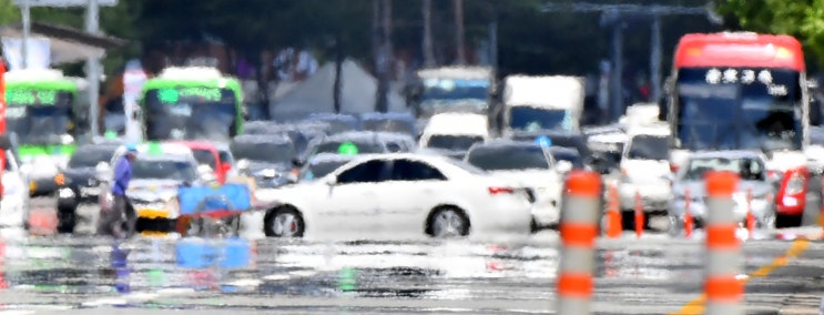  이글 이글...더위는 언제쯤 물러갈까?