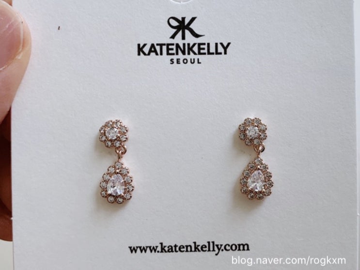  Katenkelly A Lady earrings 케이트앤켈리 에이 레이디 귀걸이