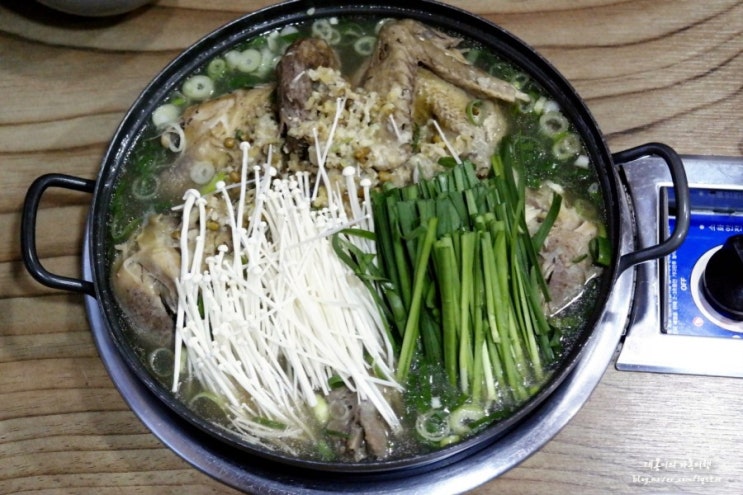  백천동 맛집 풍경 옻닭이 맛있는집 태봉이
