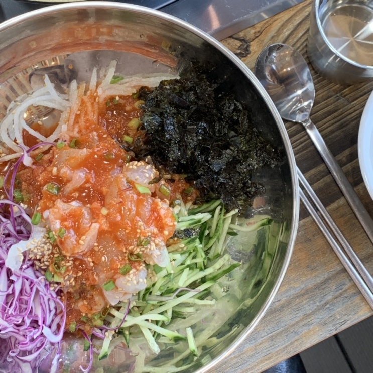  광안리 물회 진품명품 물회