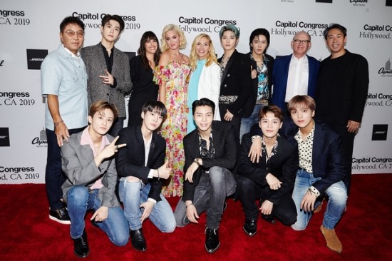 샤이니·엑소·NCT 127, 연합팀 '슈퍼엠'···SM·캐피톨 합작품 샤이니·엑소·NCT 127, 연합팀 '슈퍼엠'···SM·캐피톨 합작품
