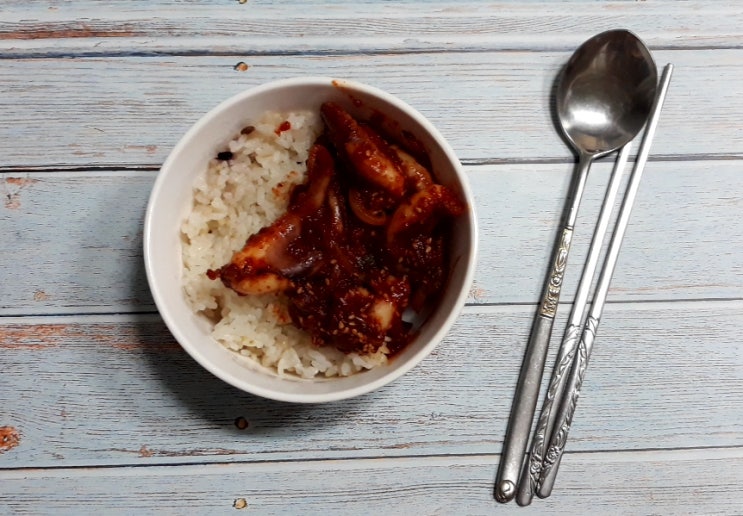  BILKA 사령부 양념쭈꾸미 매운맛으로 5분안에 간편요리 완성!