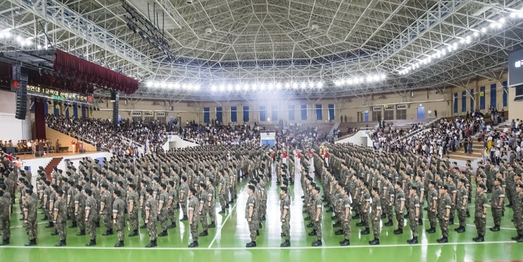  육군훈련소 수료식