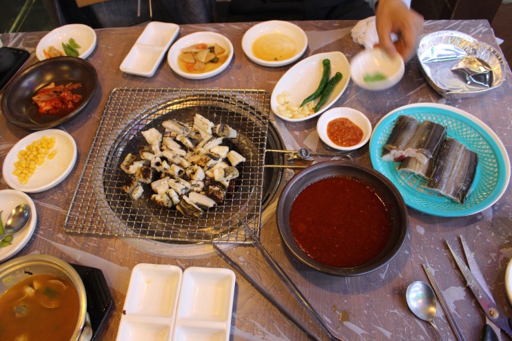  부산 청사포 "도희네" 장어구이 먹고왔다!