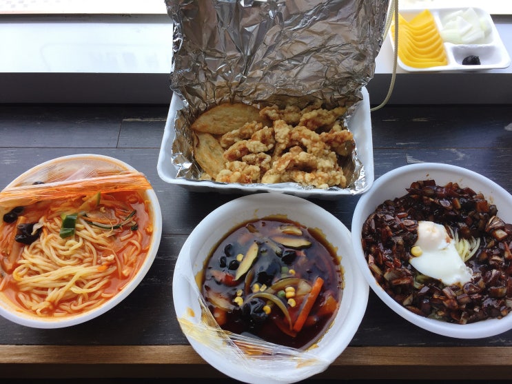  [2019년여름휴가 : 부산 3박4일 여행코스] 다섯번째, 부산오면 간짜장이G 진짜 간짜장에 계란후라이가? / 광안리 중국집 배달 : 서울반점 / 부산 간짜장 맛집 / 짜장면 짬뽕