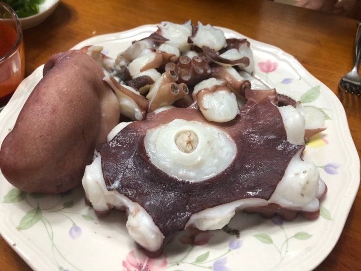  진주시장, 문어 병어 꼼장어