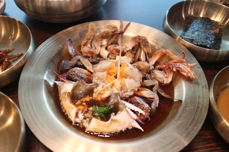  부천 간장게장 / 양념게장 맛집(신중동 위브 천년게장)