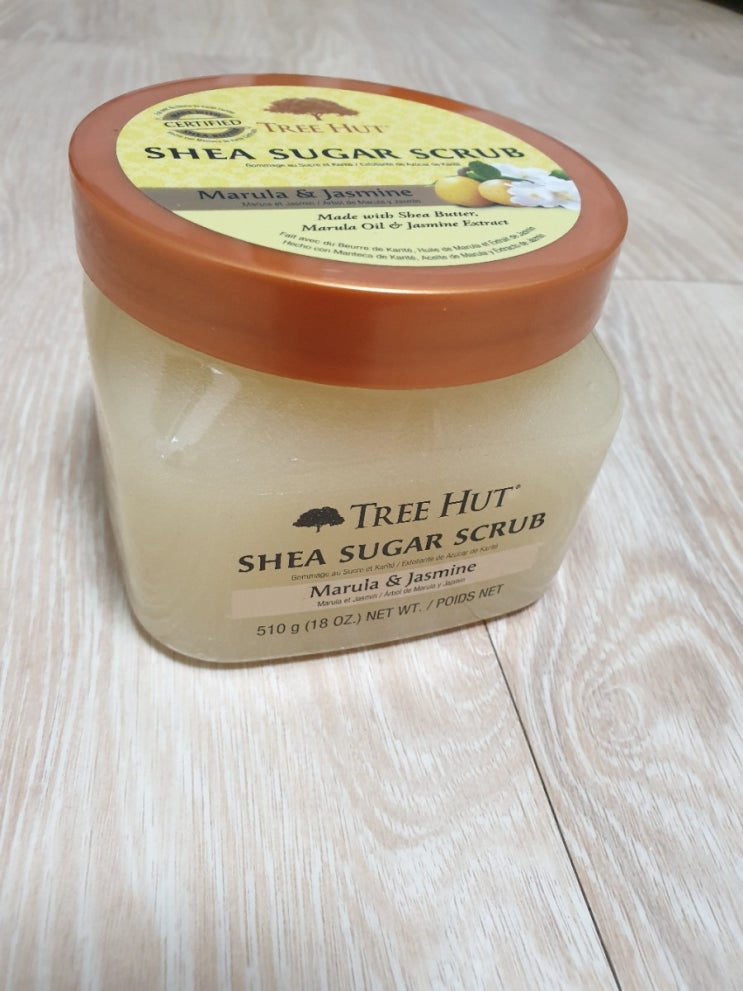 향기 폴폴 트리헛 시어슈가 바디스크럽 TreeHut shea sugar scrub