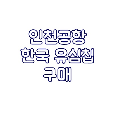 인천공항 한국 유심칩 구매 10일이상도 OK!