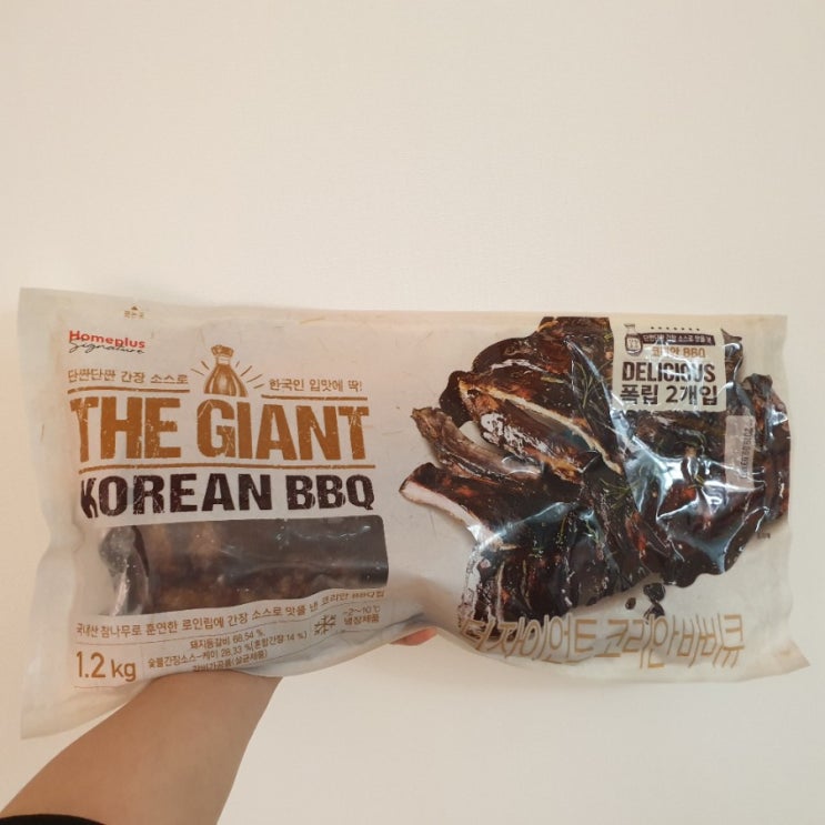  홈플러스추천상품)자이언트폭립 코리안BBQ