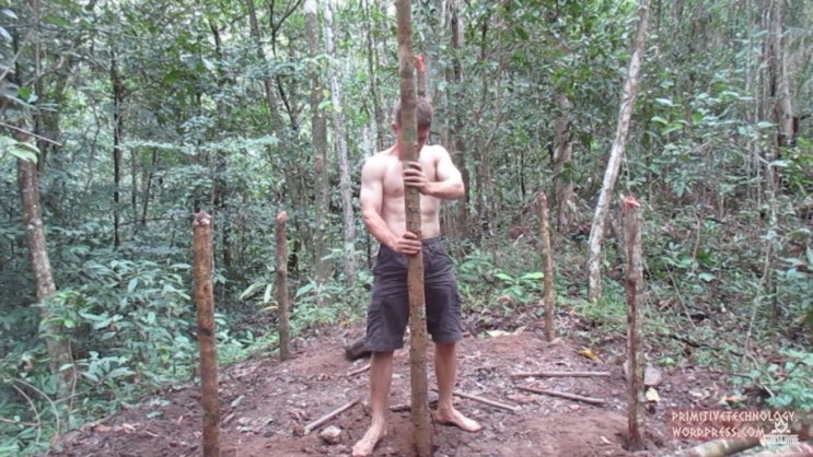  야생 생존을 보고 싶다! 그러면 Primitive Technology