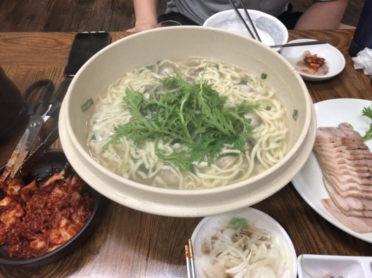 부산 대연동 최고 맛집 - 공원 칼국수