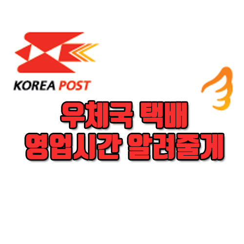  우체국 택배 영업시간, 상자 등 파악하자!