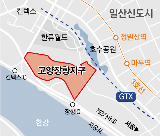 신도시級 몸값에서 애물단지 전락…장항지구 첫 삽 ‘무소식’