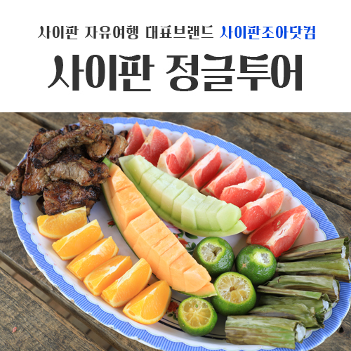  사이판 정글투어 가족여행 필수코스 아니겠어?