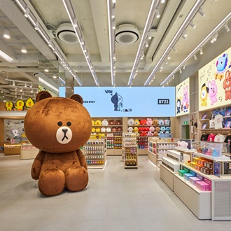  뉴욕, 하라주쿠, LA... 이제는 강남이다! 라인프렌즈 플래그십 스토어 강남점 드디어 오픈!