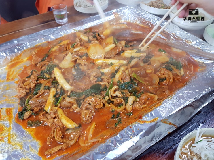  강화 맛집 남문철판오리구이 오리주물럭에 볶음밥 클리어