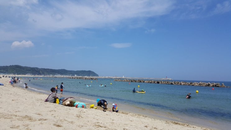  구산  해수욕장 다녀왔어요