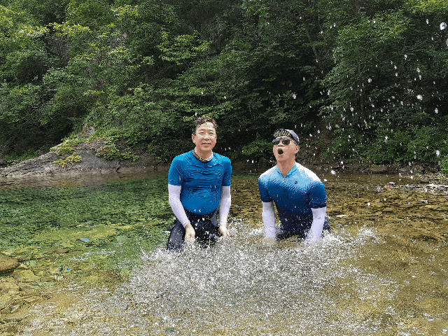  [폭염 휴가 라이딩 ① : 불남 님 번개 참석] - 강원 평창군 미탄면, 청옥산 육백마지기, 정선읍, 덕산기계곡, 문치재, 화암동굴