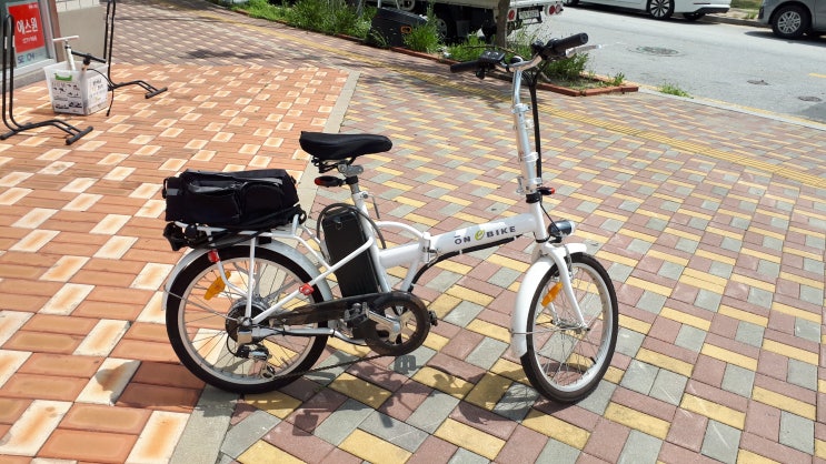 원주 전기자전거 고장 수리, 온이바이크 16인치 접이식 - 혁신도시 삼천리자전거
