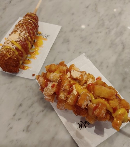  시흥하늘휴게소 간식 맛집, 아리랑 수제 핫도그