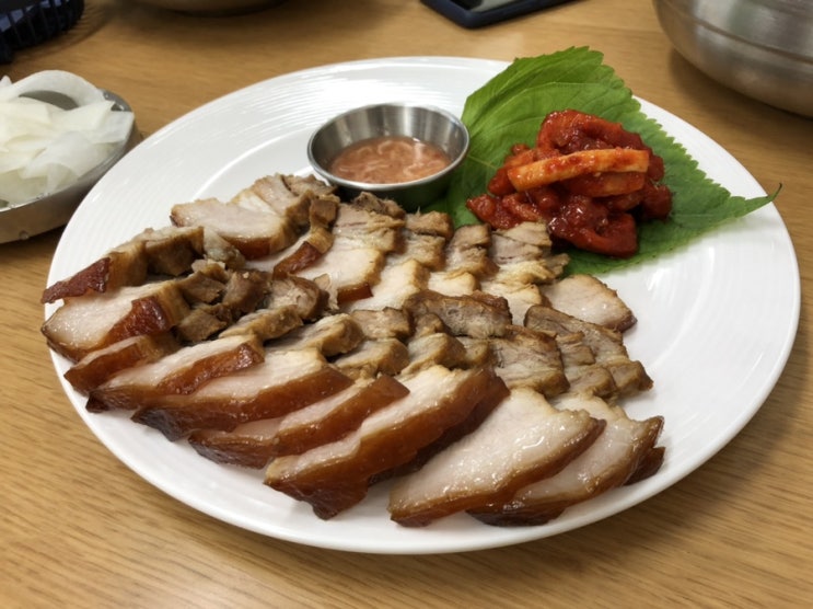  인구해변맛집 : 양양막국수와 수육의 조합은 진리!