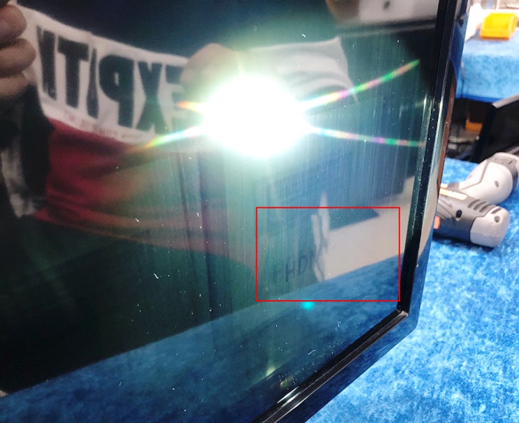 32인치 led tv 백라이트 교체했어요