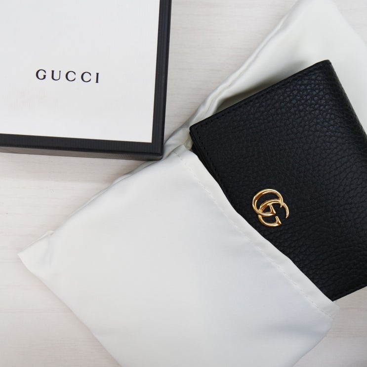  여자지갑추천 구찌 GG마몽 가죽카드케이스 GUCCI 반지갑 작은 가방에 딱!