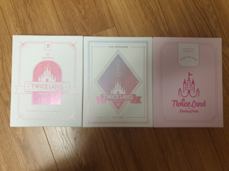 TWICEコンサートDVD TWICELAND1: The OPENING/ENCORE/TWICELAND ZONE2: FANTASY PARK
