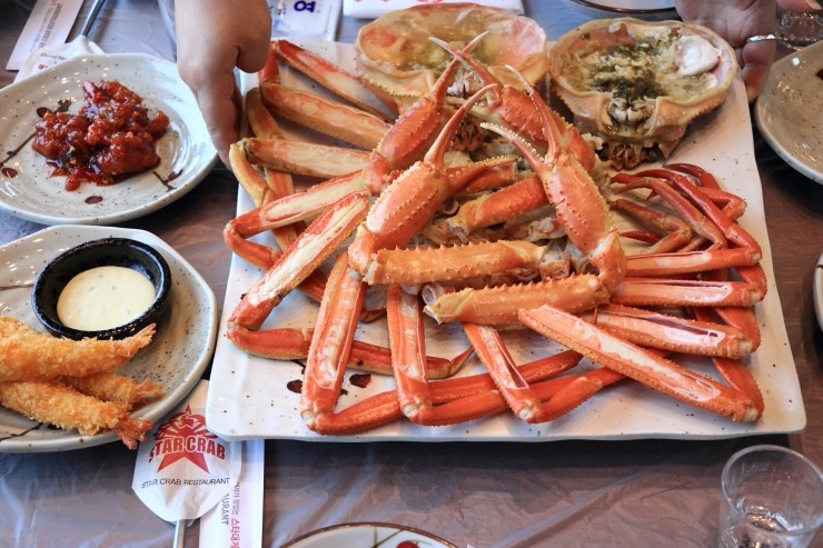  힐링하기 좋았던 속초 대게 맛집!
