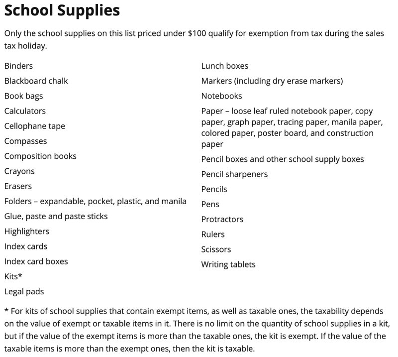 텍사스 Sales Tax Holiday (tax free weekend 2019 8.98.11) 네이버 블로그