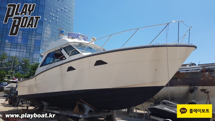  [판매중][중고보트] 야마하 PC35 YAMAHA 310마력 디젤 트윈 엔진