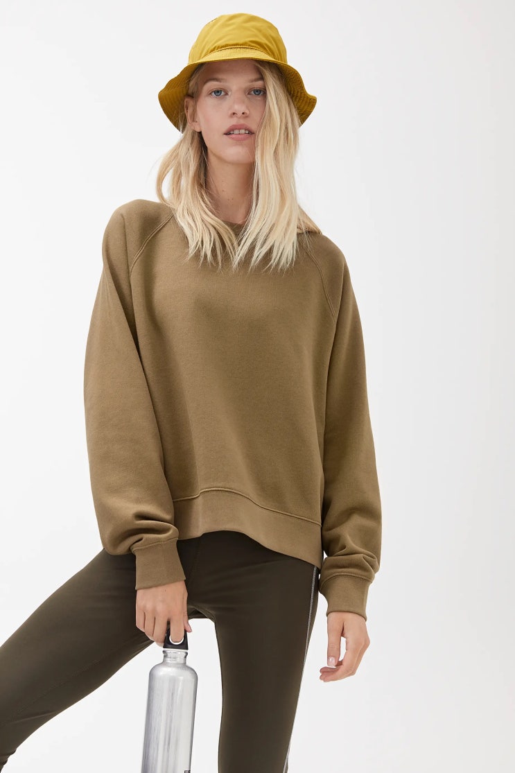  아르켓 프렌치 테리 스웻셔츠 Arket French Terry Sweatshirt 2가지 컬러 북유럽스타일 운동복 공항패션 맨투맨
