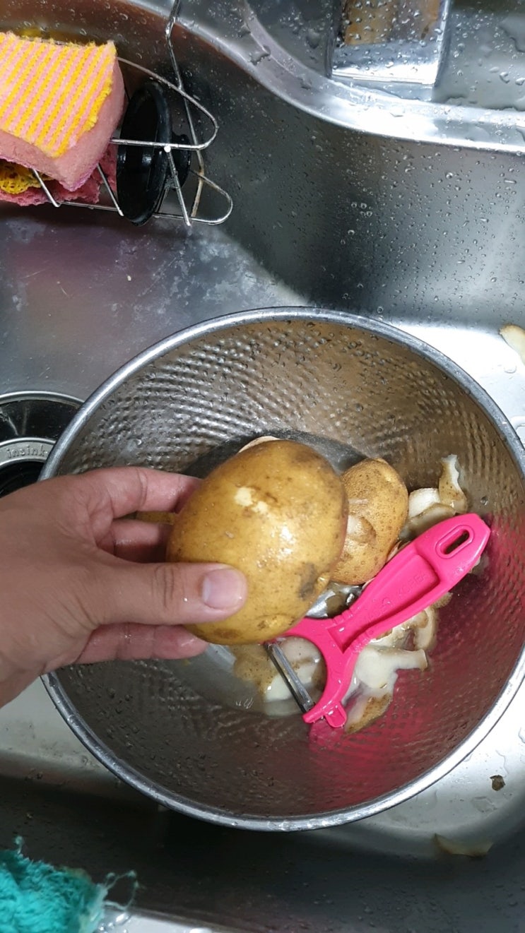 오늘 저녁 뭐먹지? 감자전 에프(에어프라이) 순대구이 그리고 막걸리! 오늘 저녁 뭐먹지? 감자전 에프(에어프라이) 순대구이 그리고 막걸리!