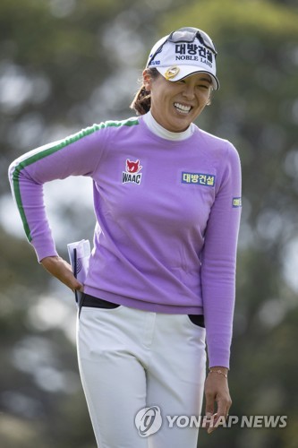 허미정, LPGA 투어 스코틀랜드오픈 2라운드 단독 선두