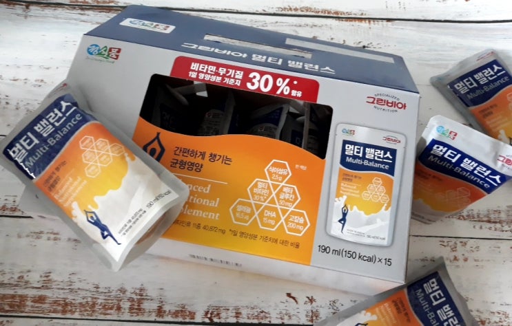  정식품 그린비아 멀티밸런스 하나로 영양균형과 포만감을!