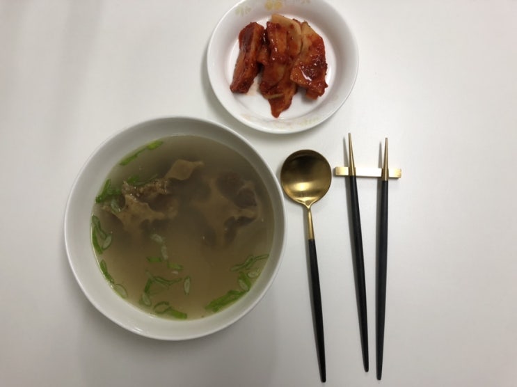  말복에 먹은 한촌설렁탕 추석 선물세트로 준비!
