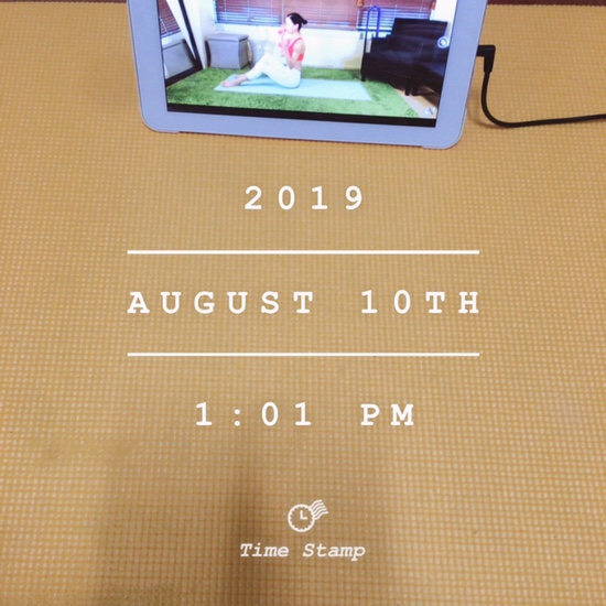  190810 강하나 스트레칭 20일째