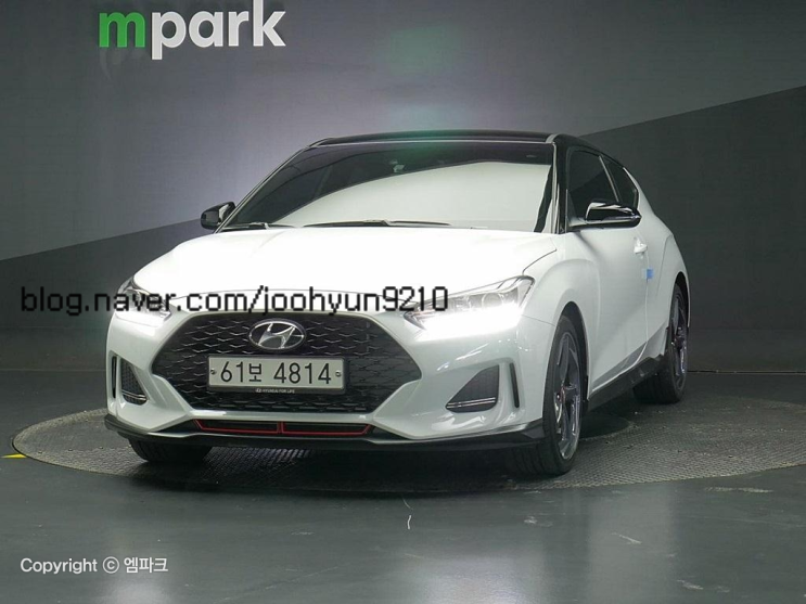  2018 / 현대 벨로스터(JS) 1.6터보 스포츠 / 4,371 km / 1,510 만원 중고차 전액할부 최저가 sk 카