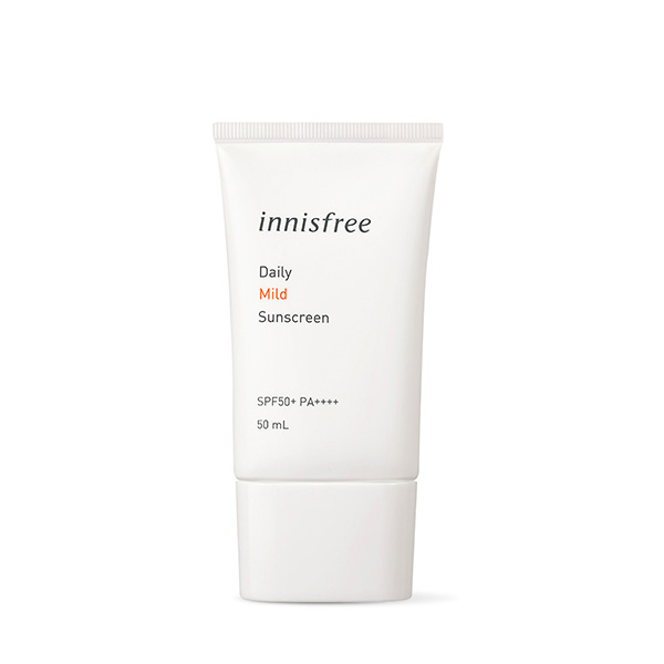 이니스프리 데일리 마일드 선스크린 SPF50+ PA++++, 50ml, 1개