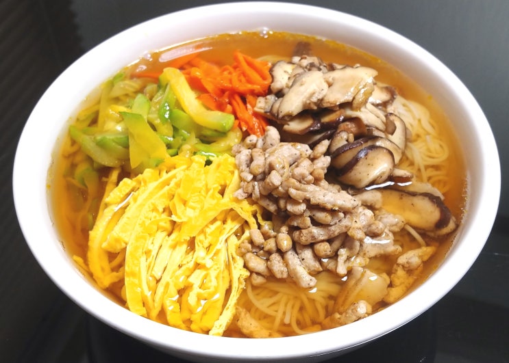  잔치국수 만드는 법! 다시팩으로 간단히 만들기
