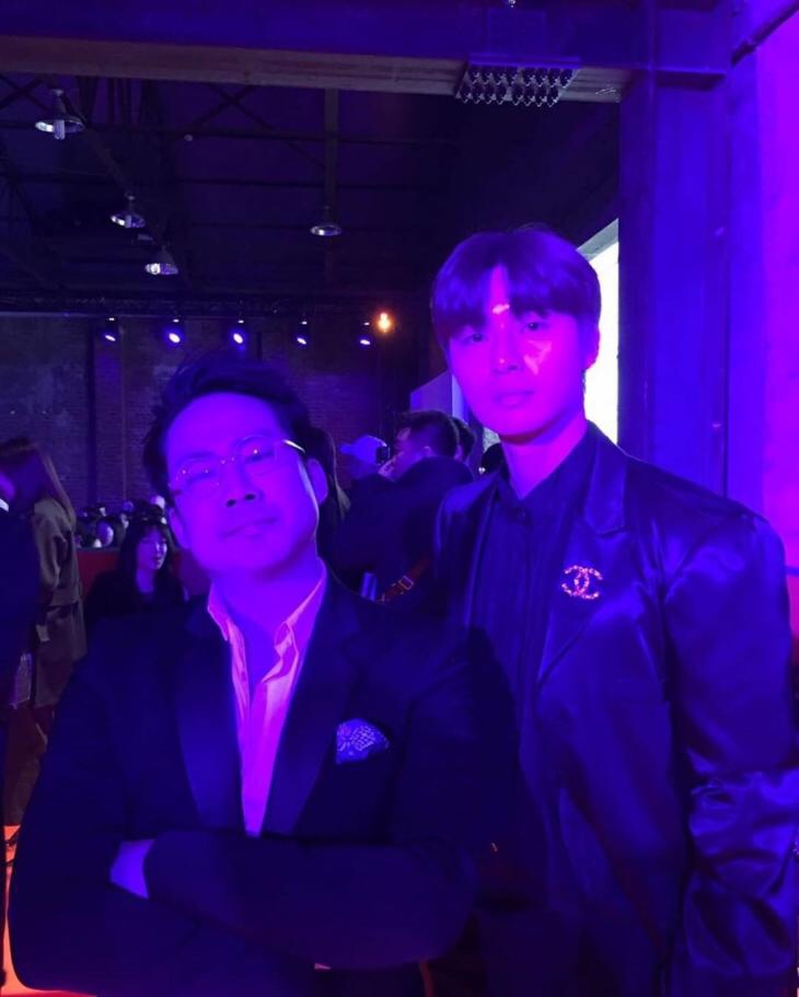  쇼미더머니8’ 지호지방시, 배우 박서준과 함께한 근황 공개 “my bro"