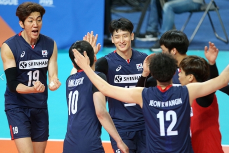 대한민국 미국 배구중계와 올림픽예선 순위보자!