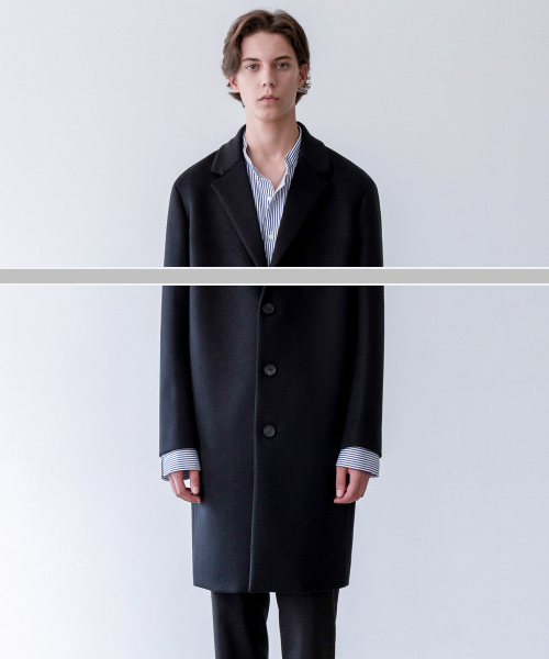  [진심특가] SOLIST OVERSIZE CASHEMERE COAT (black)|SOLIST OVERSIZE CASHEMERE COAT (black)