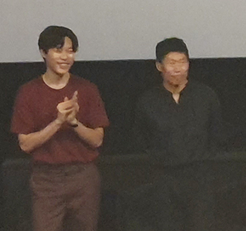  영화 [봉오동 전투] 무대인사! 류준열, 유해진~ 직찍!ㅎ