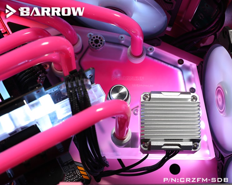  배로우 바로우 BARROW TWT90KND-K14  90도회전아답터 피팅 수냉식컴퓨터 부품