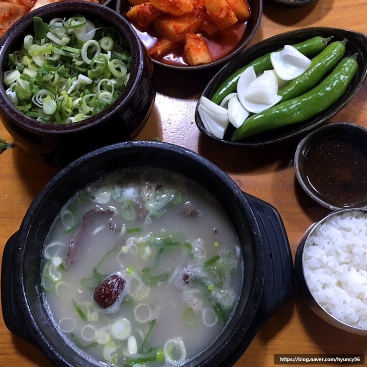  남양주맛집 대청마루 장작불 전주 곰탕