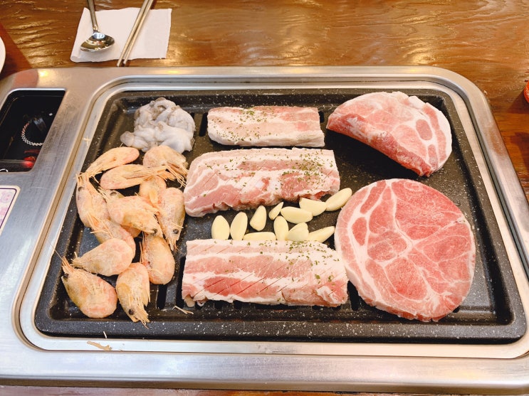 부산)서면 고기 무한리필 저렴한 '착한 돼지' 가당~